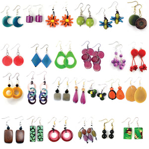 Tagua Earrings