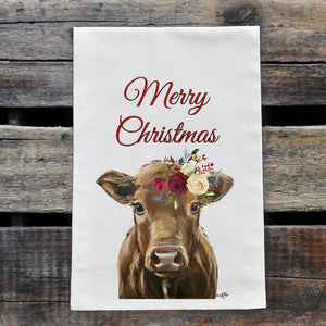 Animal Farmhouse Flour Tea Towel - Holiday