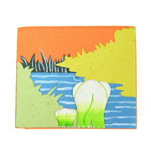Square Ellie Pooh Note Box