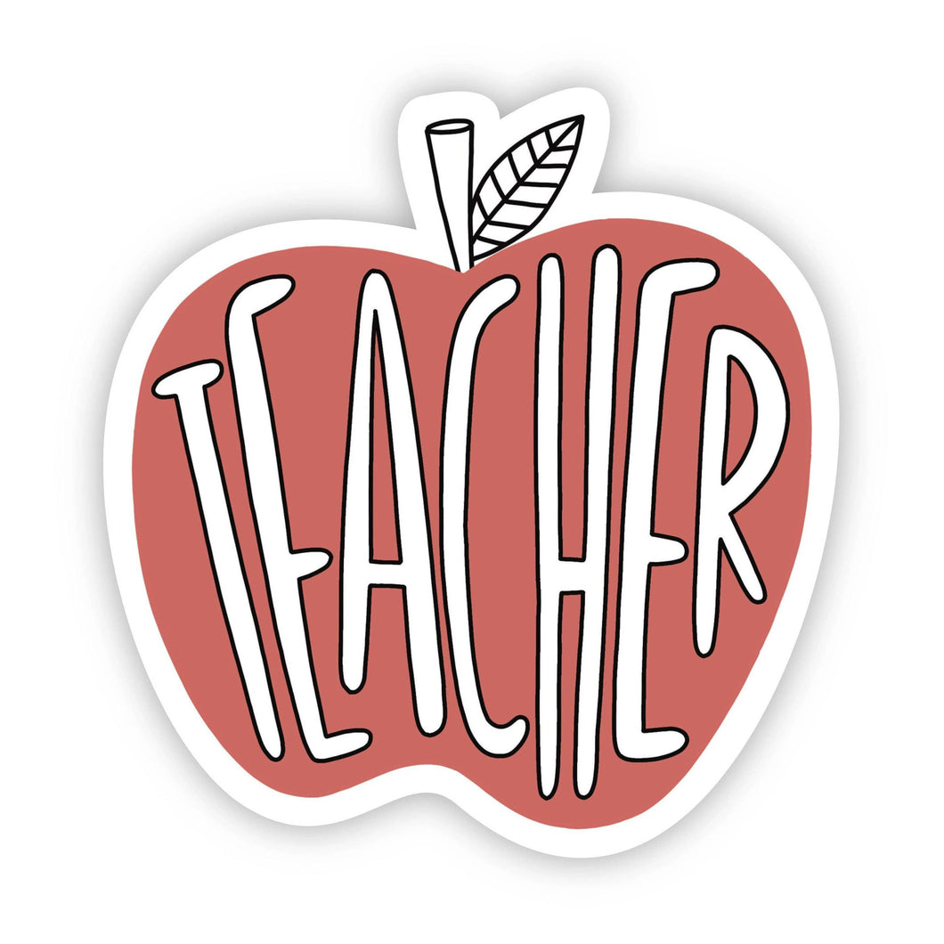 Teacher Red Apple