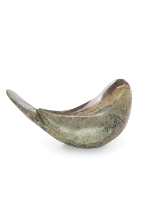 Abstract Stone Bird Sculpture