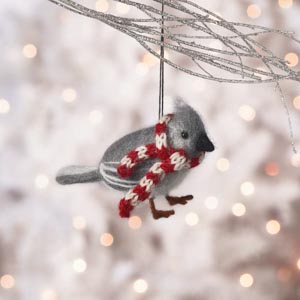 Cozy Titmouse Ornament