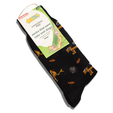 CatDog Socks That Save Cats and Dogs