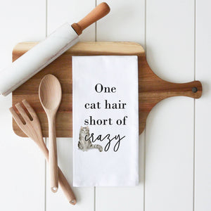Tea Towel One Cat Hair
