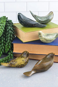 Abstract Stone Bird Sculpture