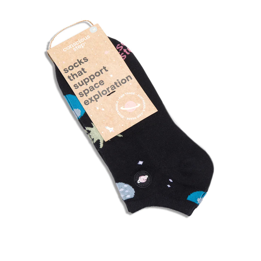 Adult Ankle Socks that Support Space Exploration