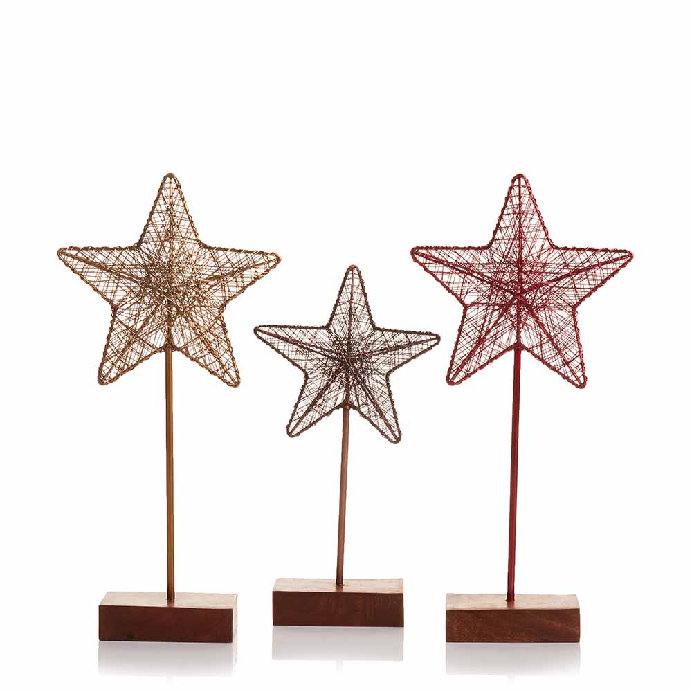 Festival Holiday Wire Stars