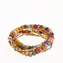 Load image into Gallery viewer, Stretch Sari Bracelet Set
