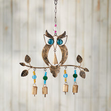 Load image into Gallery viewer, Recycled Owl Chime

