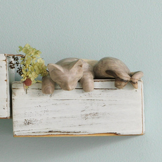 Shelf Sitter Peeping Kitten