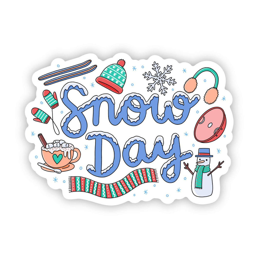 Snow Day Sticker