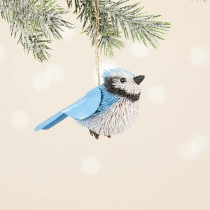Buri Blue Jay Ornament