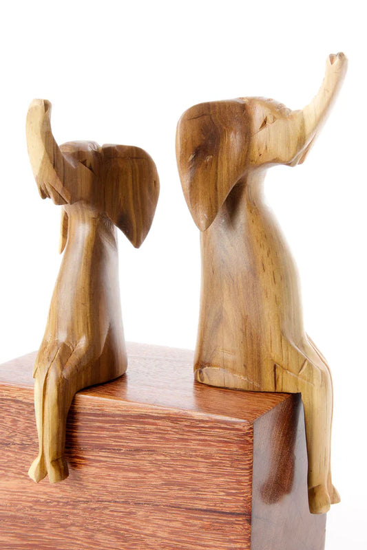 Kenyan Jacaranda Ledge Lounger