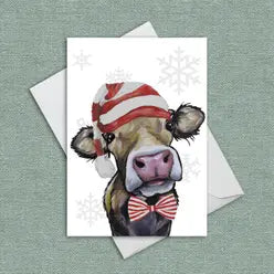 Cute Farm Animal Christmas Cards