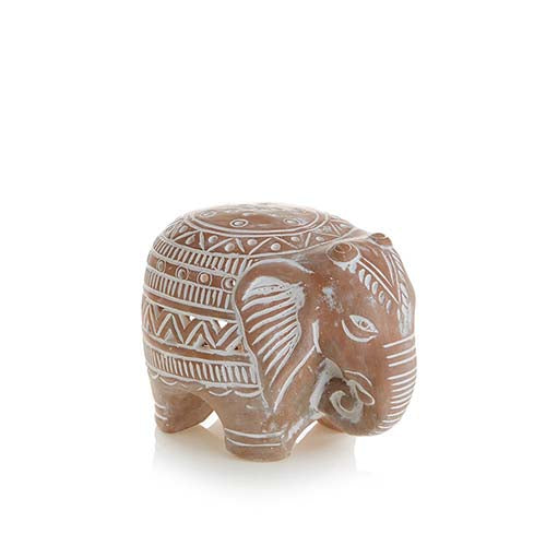 Terracotta Elephant Lantern