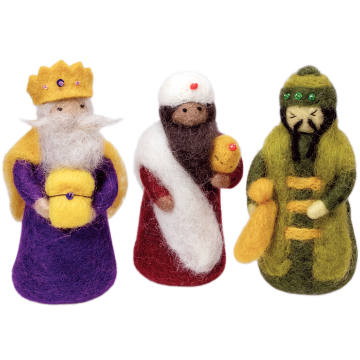 Felt Three Kings Nativity
