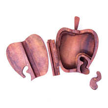 Load image into Gallery viewer, Apple Shaped Puzzle Box
