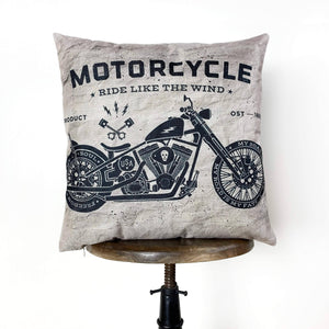 Motorcycles Pillow & Cover