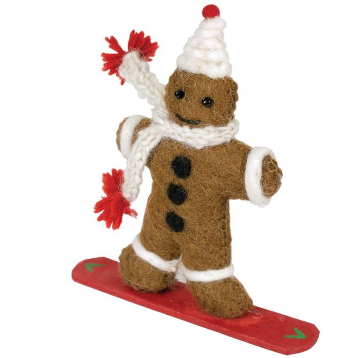 Felt Orn: Ginger Joe