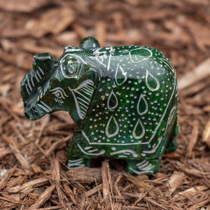 Elephant Soapstone Incense Holder