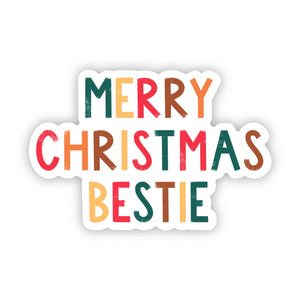 "Merry Christmas Bestie" Sticker