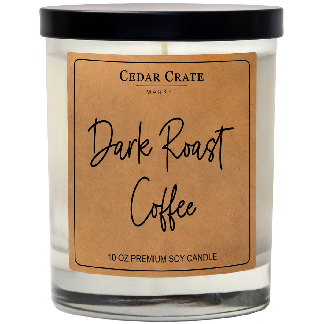 Dark Roast Coffee | 100% Soy Wax Candle