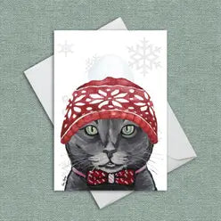 Cute Cat Christmas Cards
