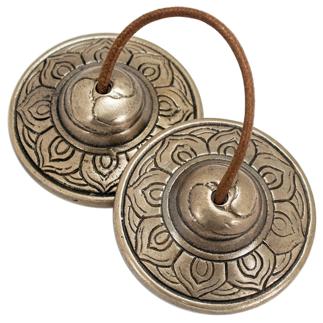 Tingsha Simple Lotus