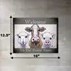 Load image into Gallery viewer, Welcome to the Funny Farm Metal Sign

