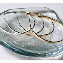 Load image into Gallery viewer, Large Sleek Modern Hoops Sterling Silver
