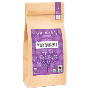 Blueberry Tea, Organic and Fair Trade Certified Bag
