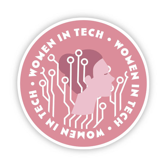 Women in Tech Sticker