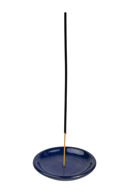 Deep Blue Incense Holder