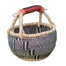 Load image into Gallery viewer, G-149A Mini Basket w/ Leather Handle
