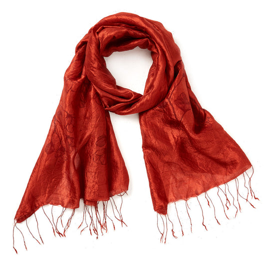 Wildflower Silk Scarf