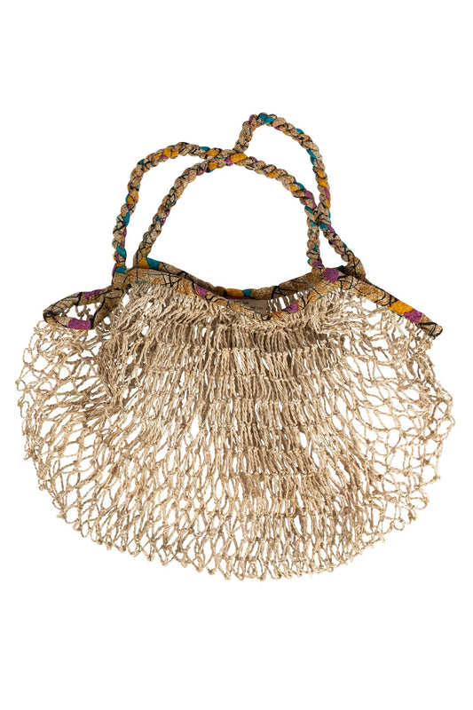 Sari & Jute Slouchy Net Bag