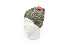 Load image into Gallery viewer, Skull Knit Beanie Hat Two Tone Shades 100% Alpaca

