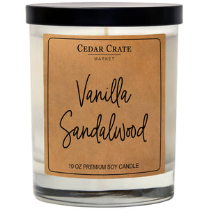 Vanilla Sandalwood | 100% Soy Wax Candle