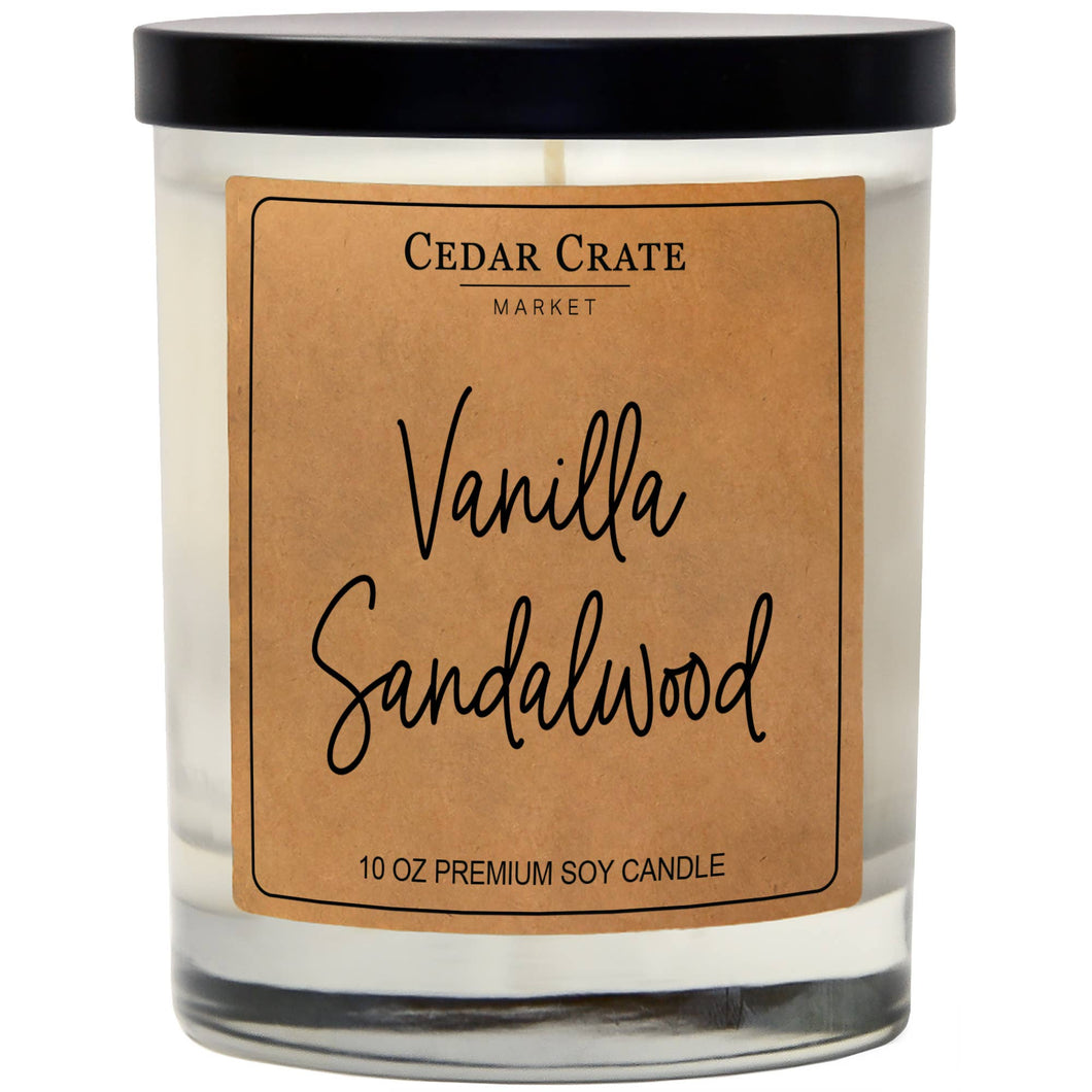 Vanilla Sandalwood | 100% Soy Wax Candle