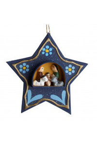 Tiny Retablo Star Ornament