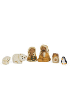 Load image into Gallery viewer, Arctic Family Matchbox Nativity
