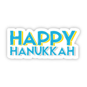 Happy Hanukkah Sticker