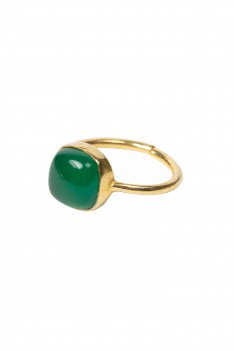 Green Onyx Ring
