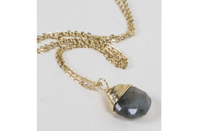 Courage Labradorite Pendant Necklace
