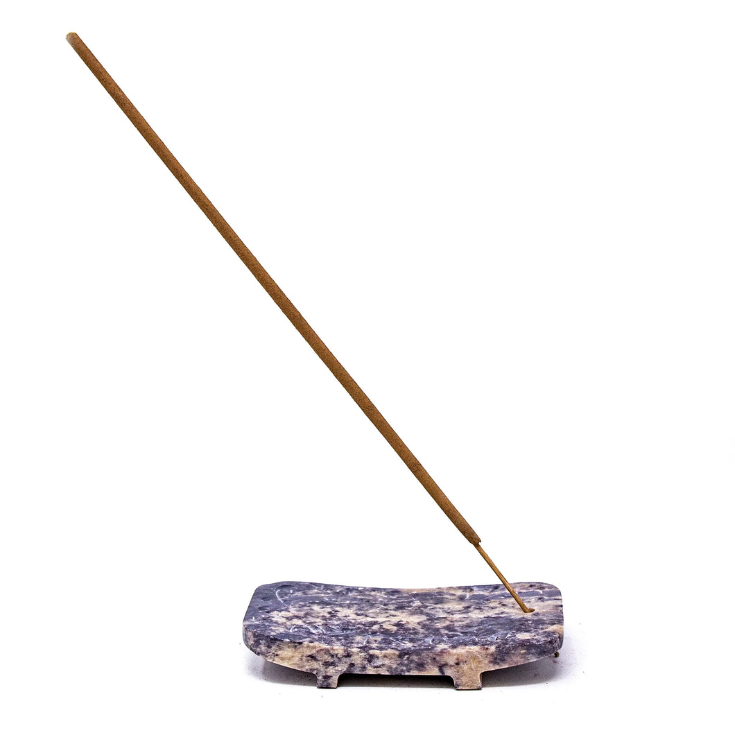 Soapstone Rectangle Incense Holder