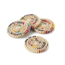 Load image into Gallery viewer, Chindi Stripe Coasters
