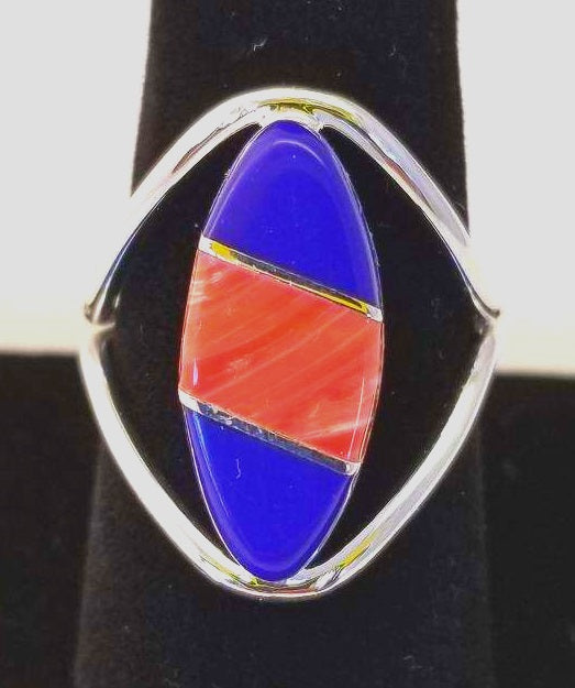 Western Sunset Silver Rings