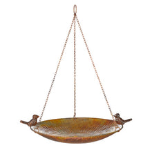 Load image into Gallery viewer, Eco-Iron Hanging Birdbath

