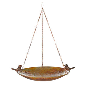 Eco-Iron Hanging Birdbath