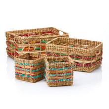 Load image into Gallery viewer, Katra Sari Nesting Baskets -Set of 4
